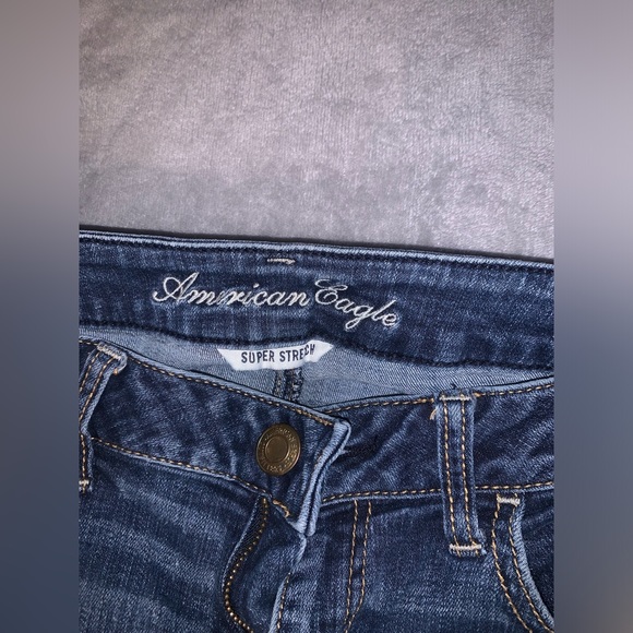 American Eagle Outfitters jeans super stretch size 10 IUC - Picture 2 of 4